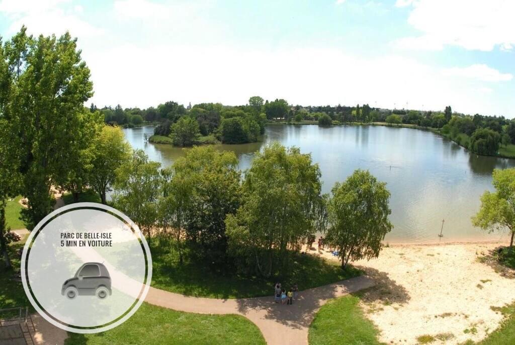 Le Vintage- Gare/Centre, Tout Equipe, Refait A Neuf, Climatisation Châteauroux エクステリア 写真